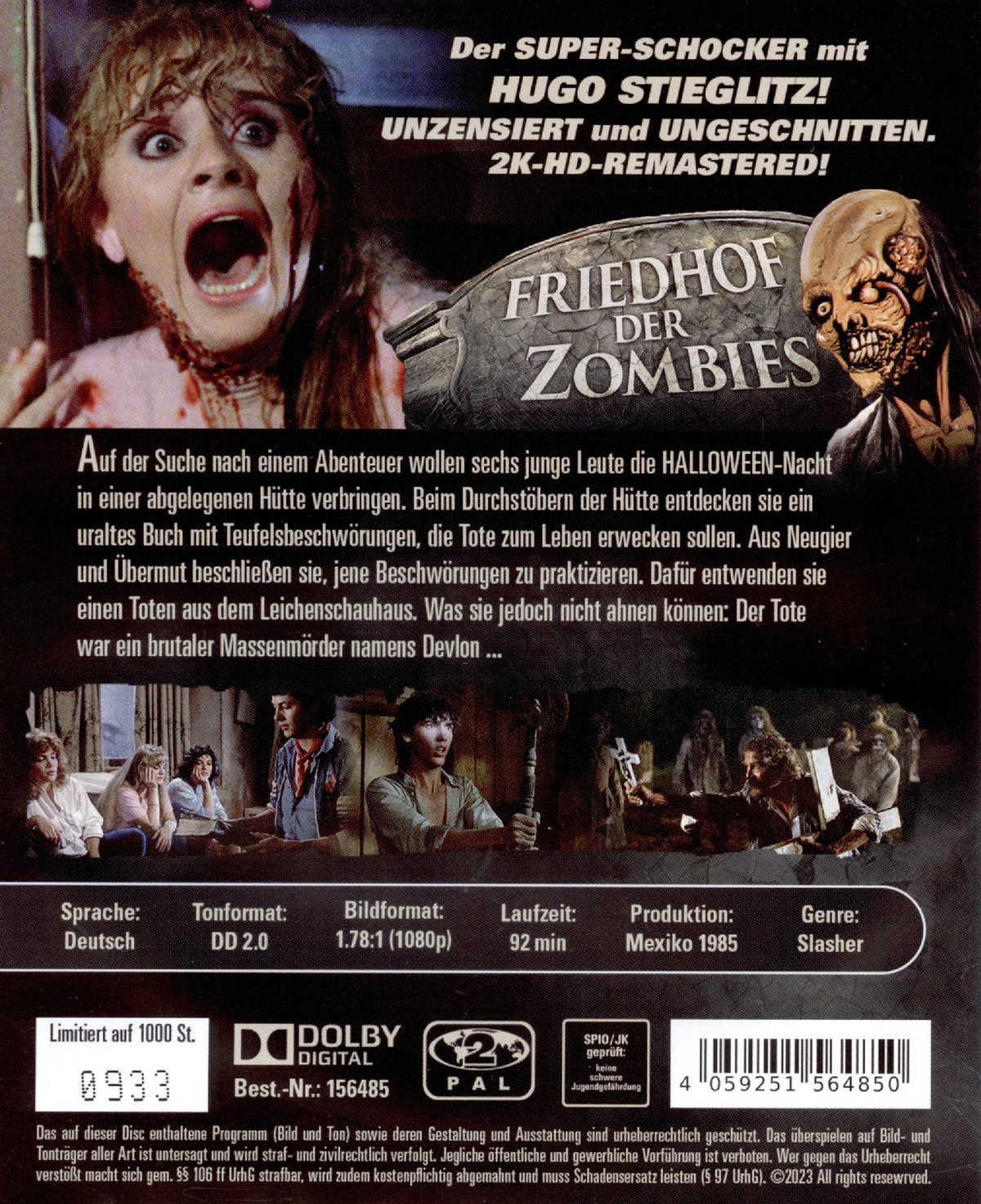 Friedhof der Zombies - Uncut Edition (blu-ray)