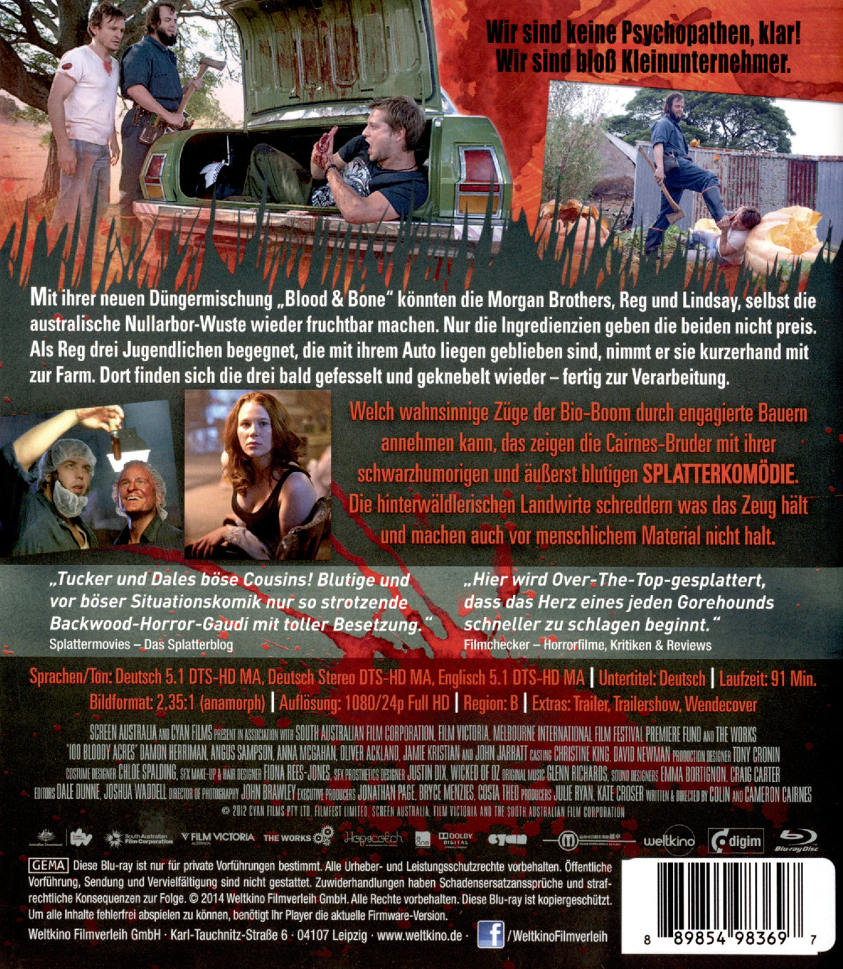 100 Bloody Acres (blu-ray)