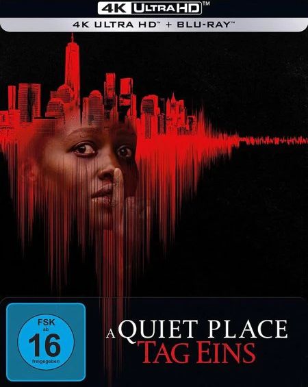 A Quiet Place: Tag Eins - Limited Steelbook Edition  (4K Ultra HD) + (Blu-ray)