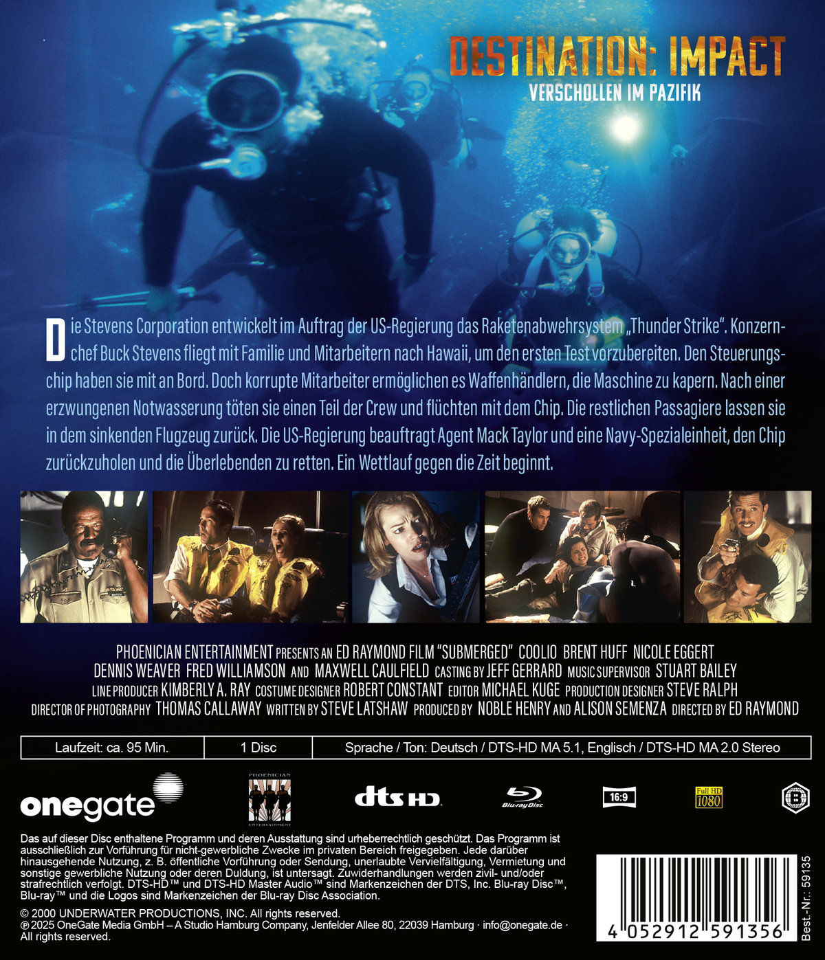 Destination: Impact - Verschollen im Pazifik  (Blu-ray Disc)