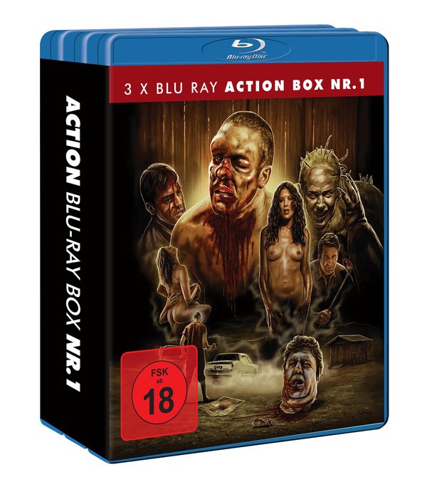 ACTION BLU-RAY BUNDLE NR. 1  [3 BRs]  (Blu-ray Disc)