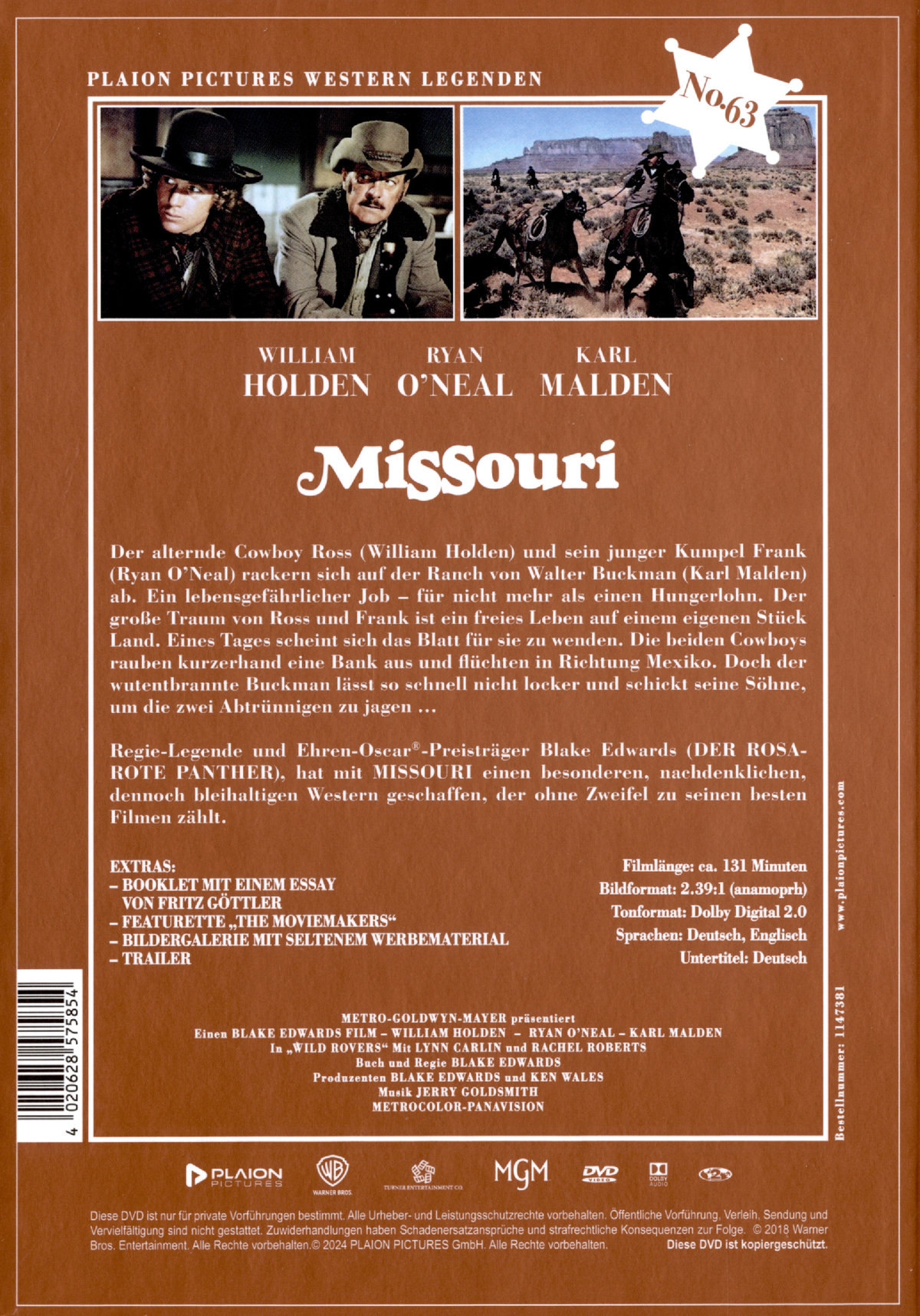 Missouri (Edition Western-Legenden #63)  (DVD)