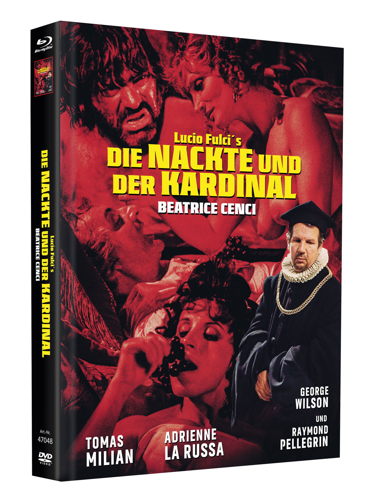 Die Nackte und der Kardinal - Uncut Mediabook Edition  (DVD+blu-ray) (D)