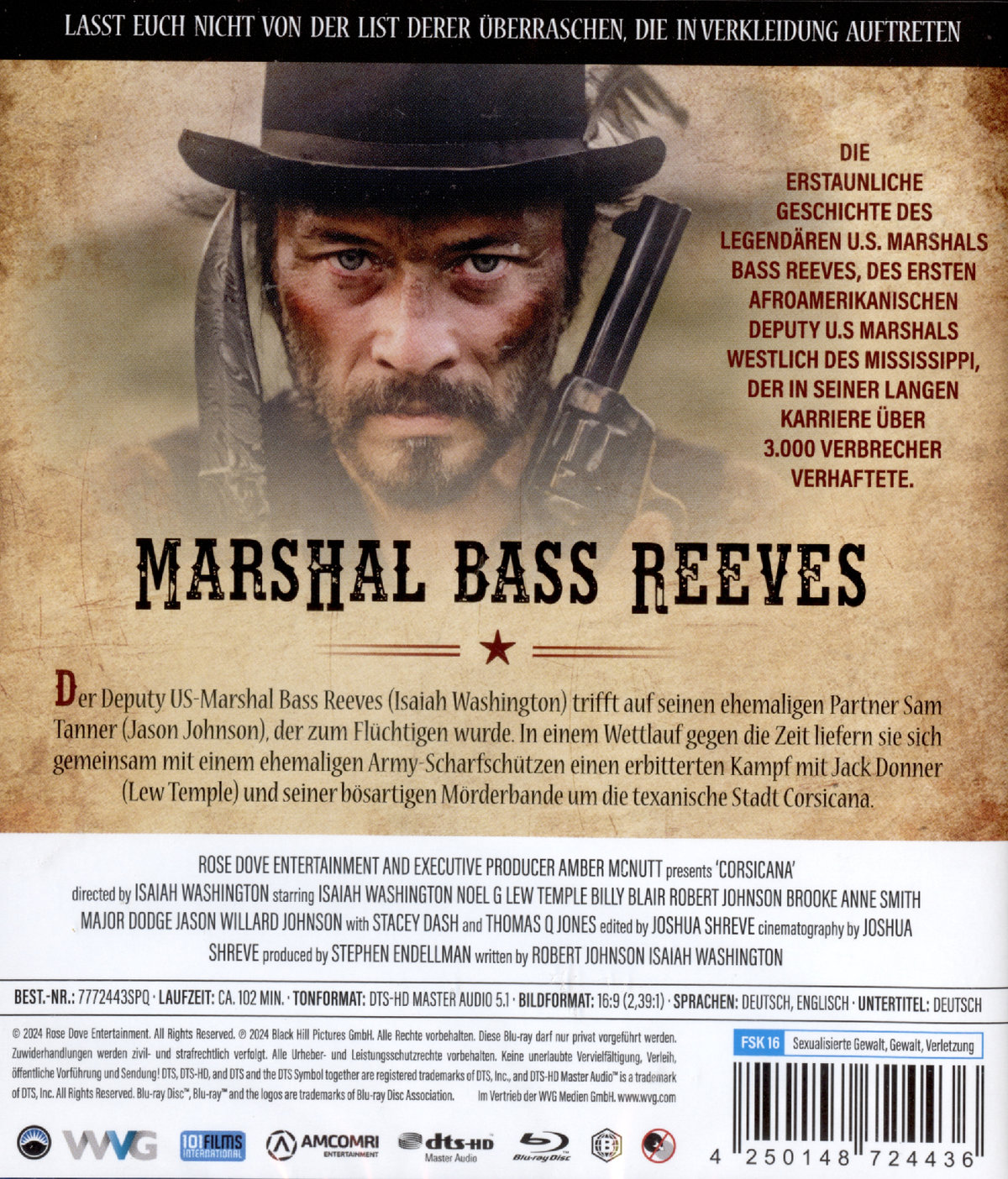 Marshal Bass Reeves  (Blu-ray Disc)