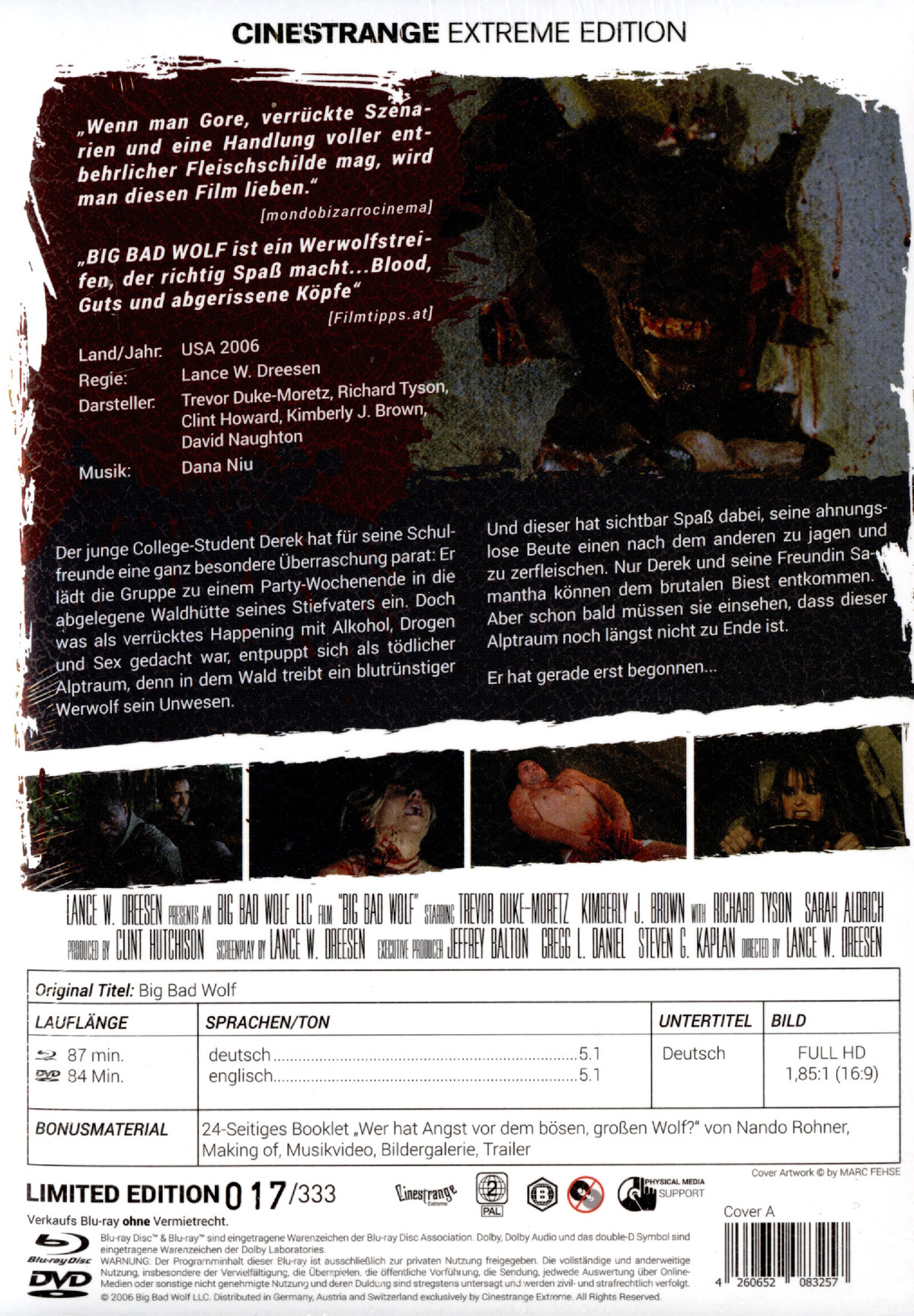 Big Bad Wolf - Uncut Mediabook Edition  (DVD+blu-ray) (A)