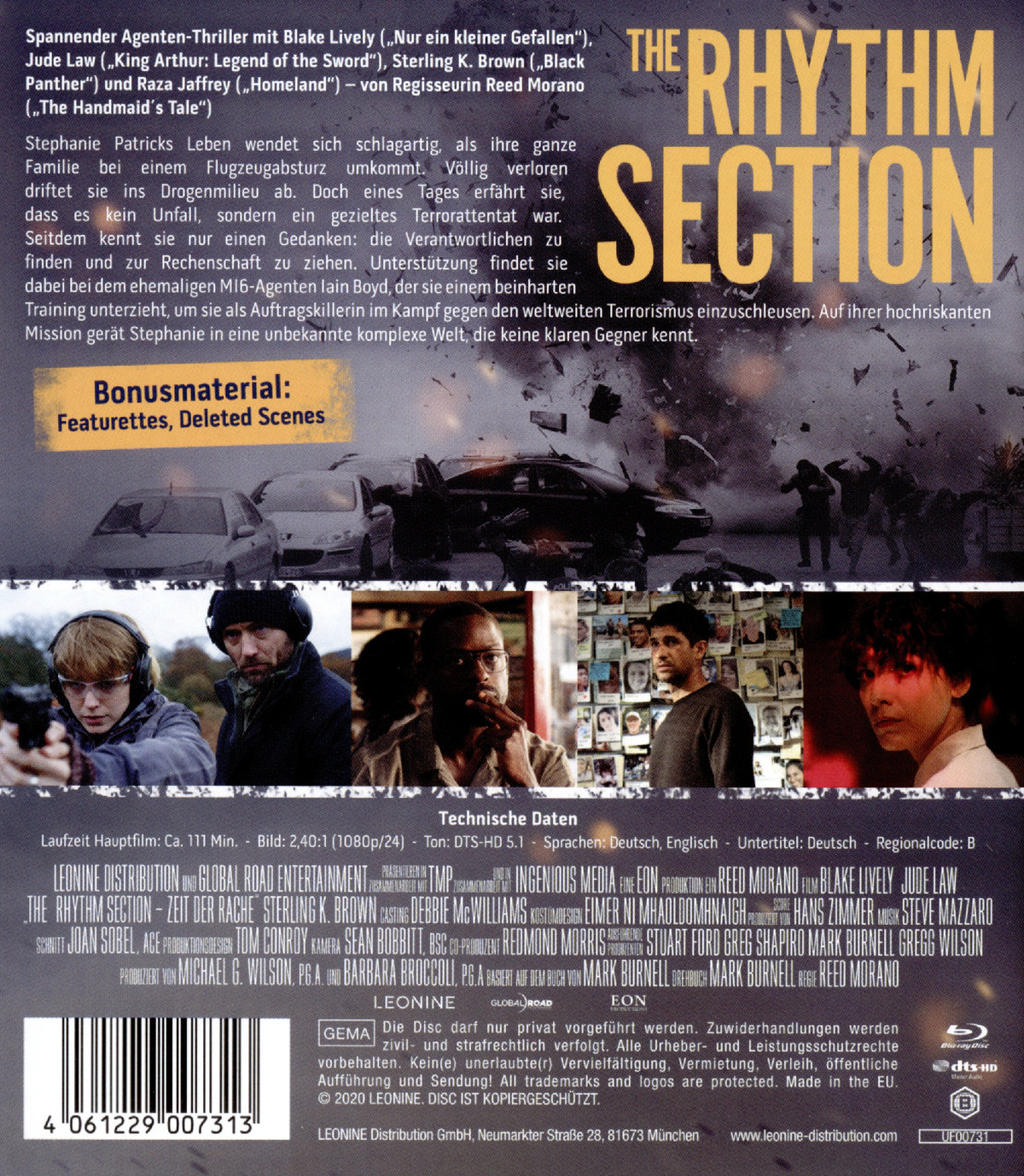 Rhythm Section, The - Zeit der Rache (blu-ray)