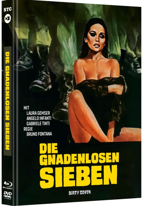 Die gnadenlosen Sieben - Uncut Mediabook Edition  (DVD+blu-ray) (C)