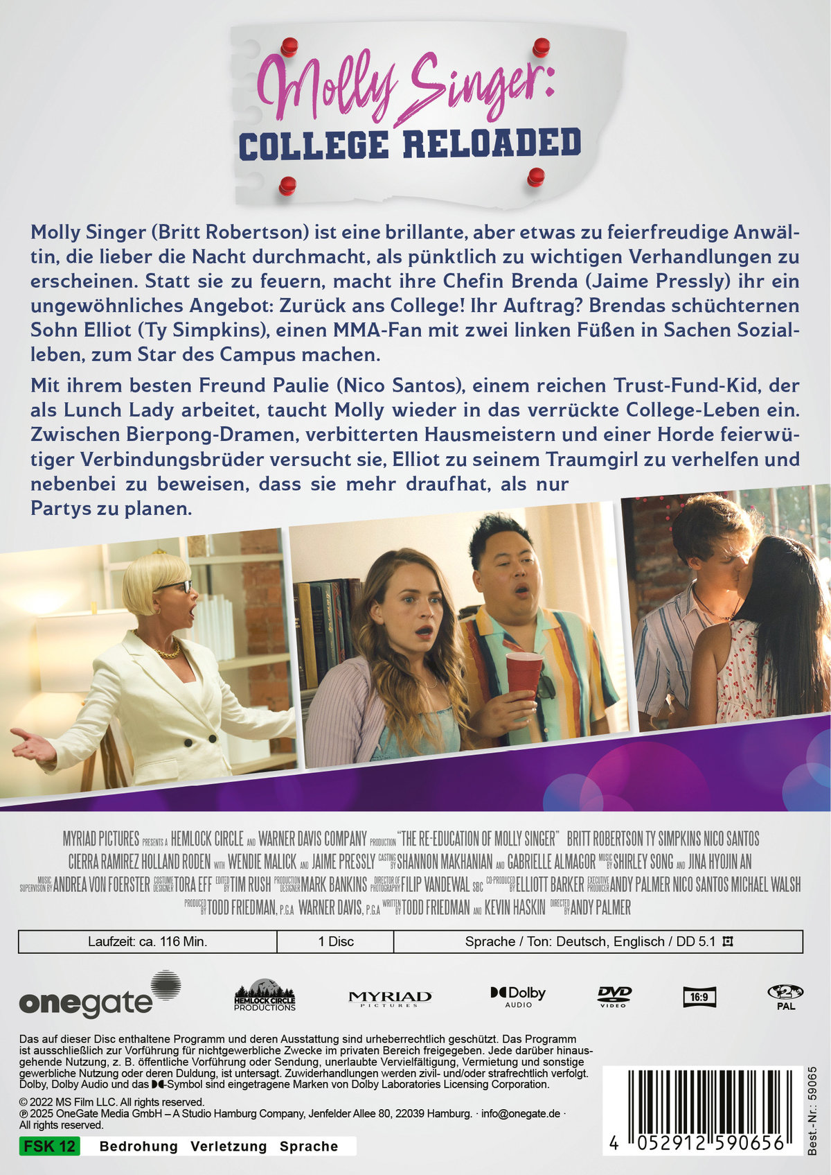 Molly Singer: College Reloaded  (DVD)