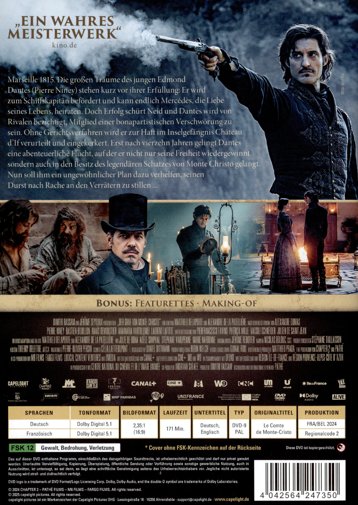 Der Graf von Monte Christo  (DVD)