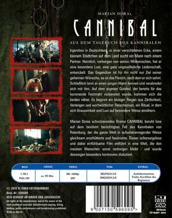 Cannibal - Der Kannibale von Rotenburg - Uncut Edition (blu-ray)