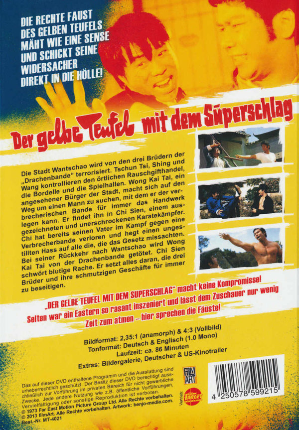 Der gelbe Teufel mit dem Superschlag  (DVD)