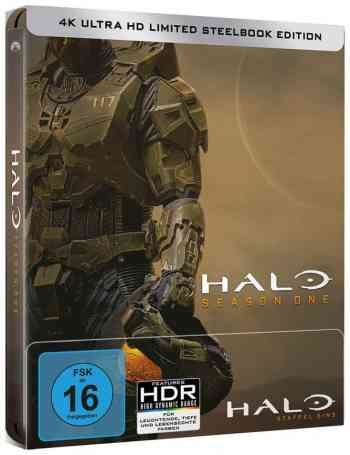 Halo - Staffel 1 - Limited Steelbook Edition (4K Ultra HD)