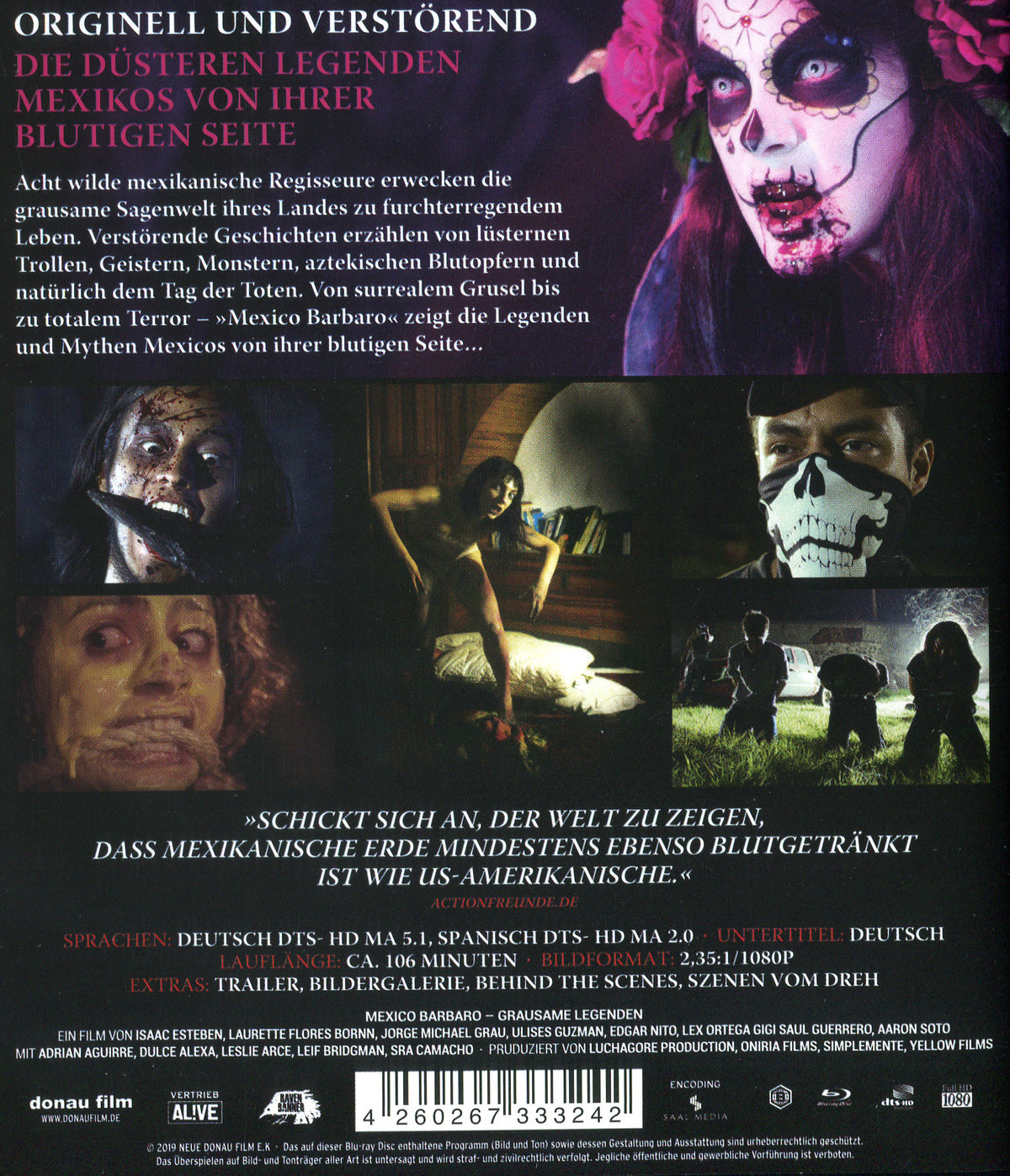 Mexico Barbaro - Grausame Legenden (blu-ray)