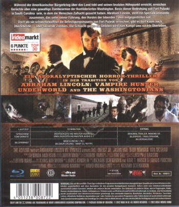 Abraham Lincoln vs. Zombies (blu-ray)