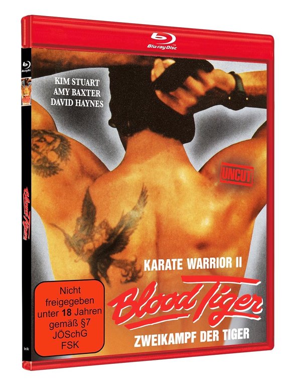 BLOOD TIGER - KARATE WARRIOR II - ZWEIKAMPF DER TIGER  (Blu-ray Disc)