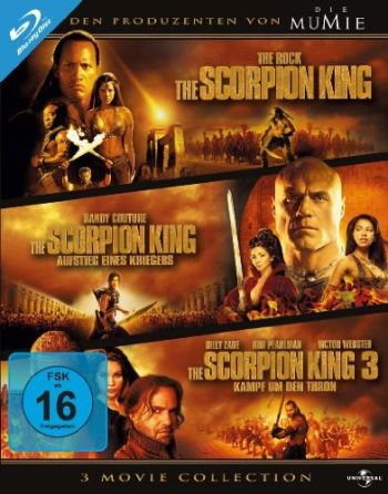 Scorpion King 1-3 Box (blu-ray)