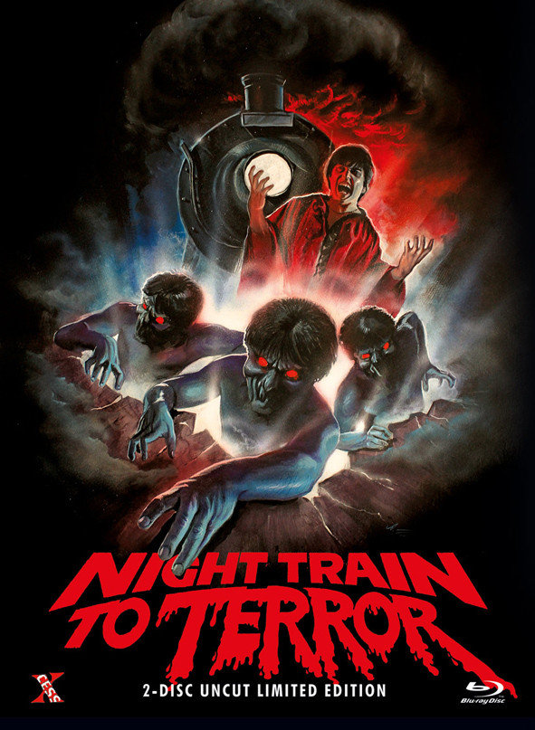 Night Train to Terror - Uncut Mediabook Edition (DVD+blu-ray) (B)