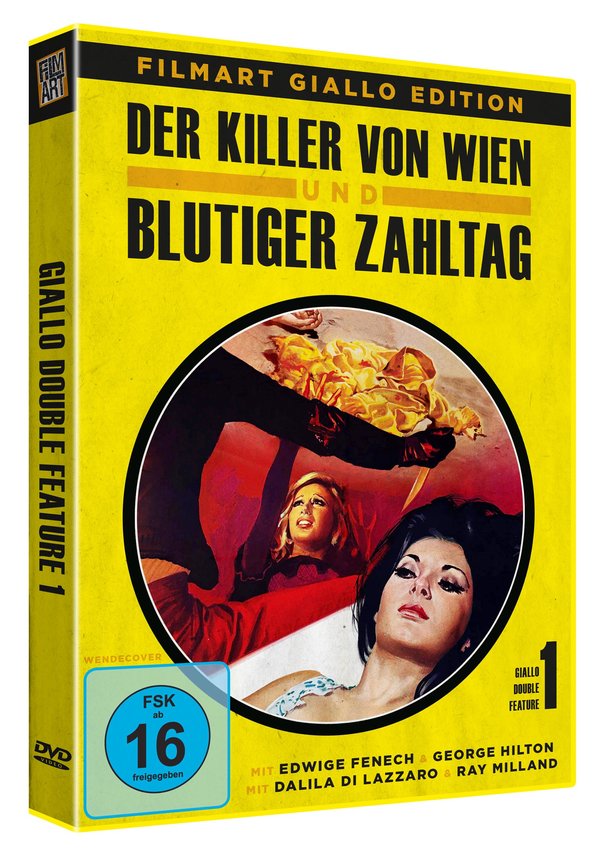 DER KILLER VON WIEN / BLUTIGER ZAHLTAG - FILMART GIALLO DOUBLE FEATURE # 1  - Limited Ed. 500 Stück   (DVD)