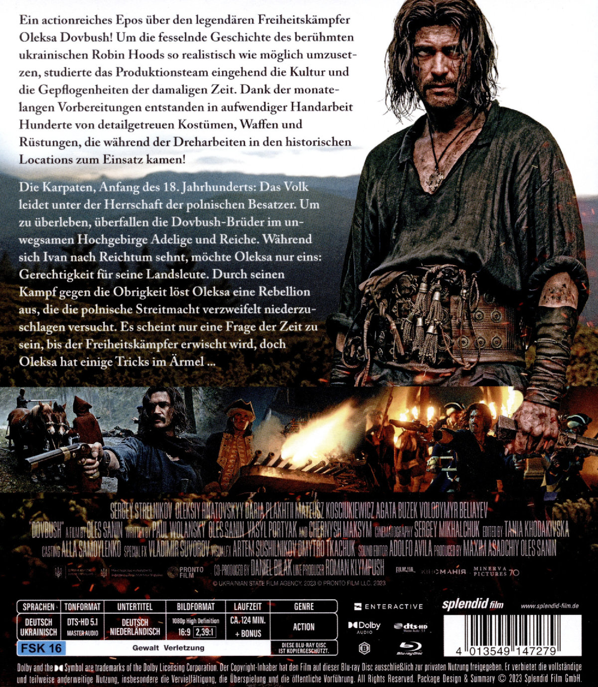 Dovbush - Warrior of the Black Mountain (blu-ray)