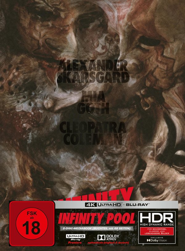 Infinity Pool - Uncut Mediabook Edition (4K Ultra HD+blu-ray) (A)