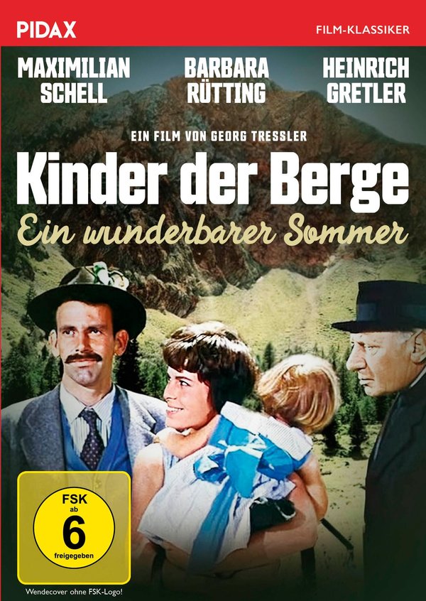 Kinder der Berge (Ein wunderbarer Sommer) / Berührendes Alpenmärchen mit Starbesetzung (Pidax Film-Klassiker)  (DVD)