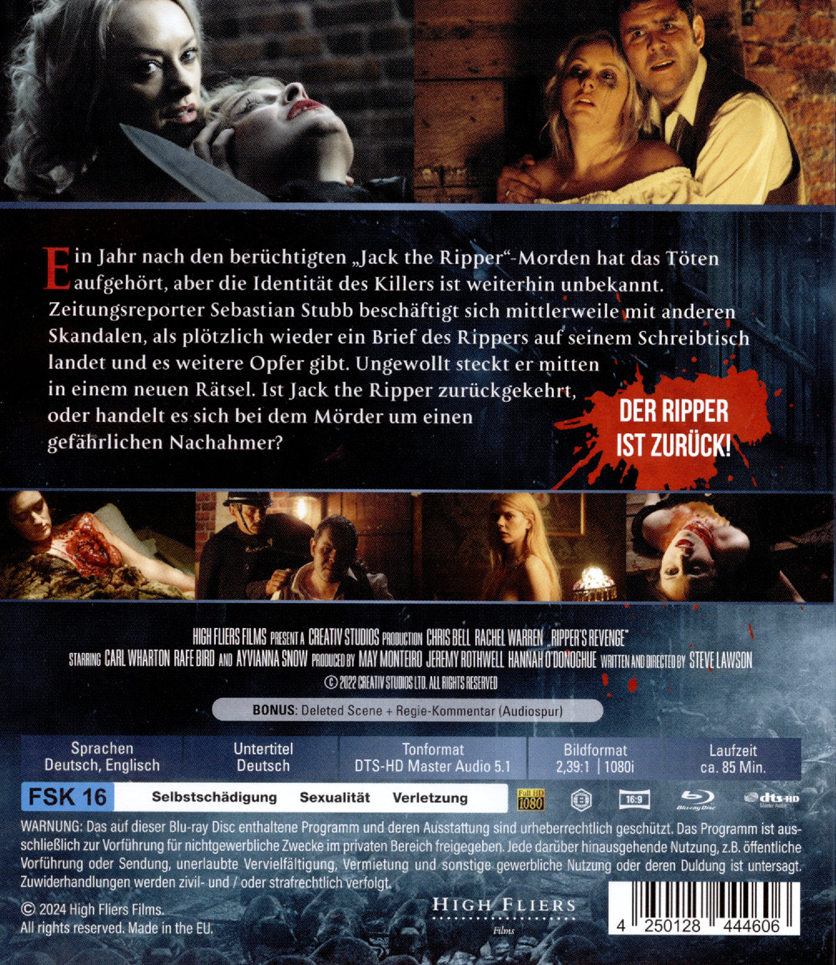 Ripper's Revenge  (Blu-ray Disc)