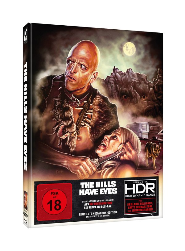 Hills Have Eyes, The - Hügel der blutigen Augen - Uncut Mediabook Edition (4K Ultra HD+blu-ray) (D)