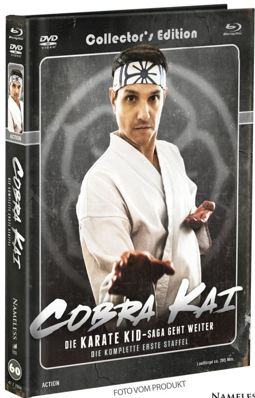Cobra Kai - Staffel 1 - Limited Mediabook Edition (DVD+blu-ray) (B - Retro)