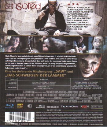 Sensored (blu-ray)