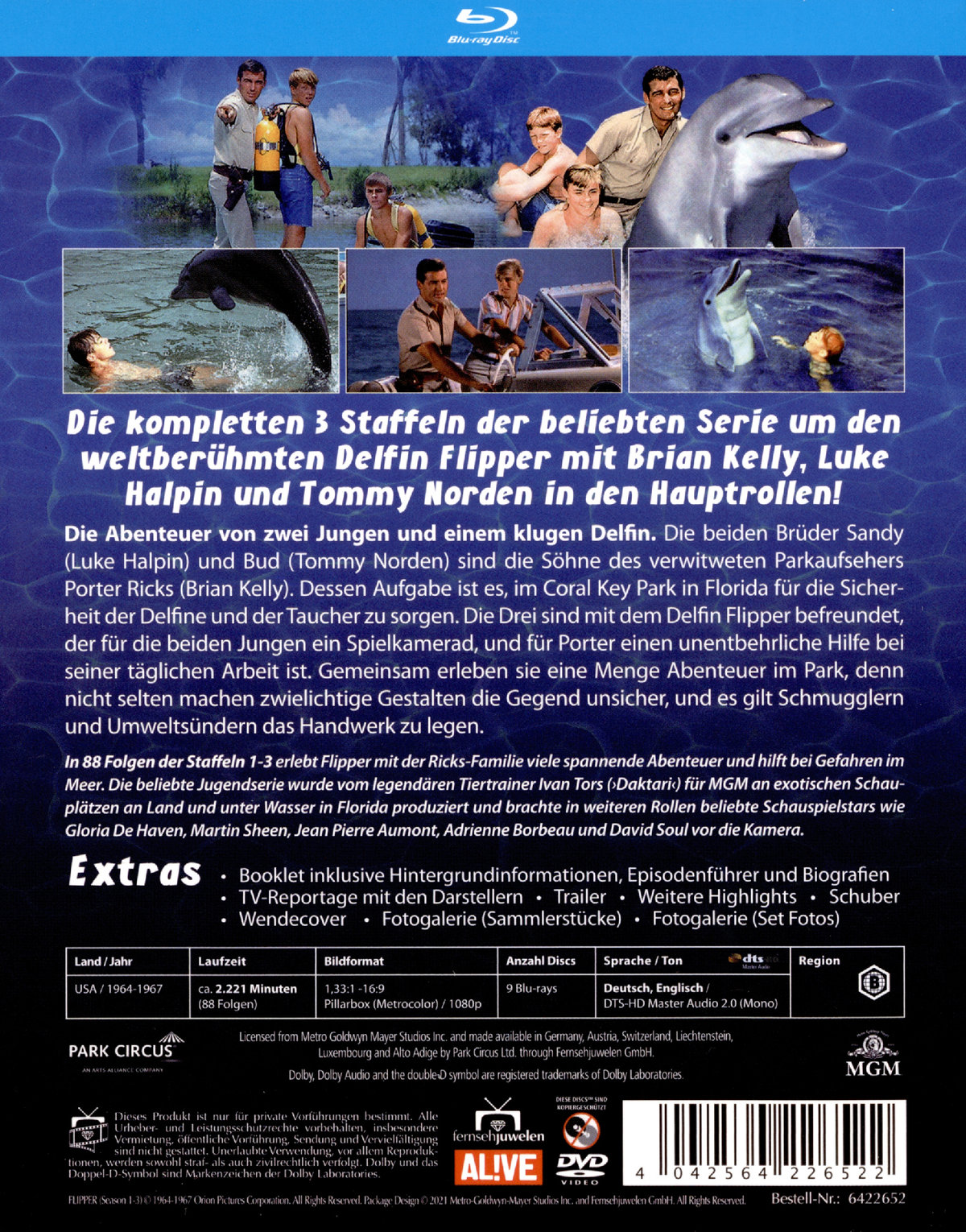 Flipper Gesamtedition Staffeln 1-3 (blu-ray)