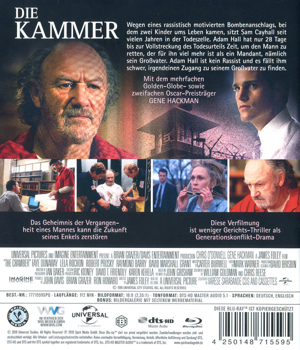 Kammer, Die (blu-ray)