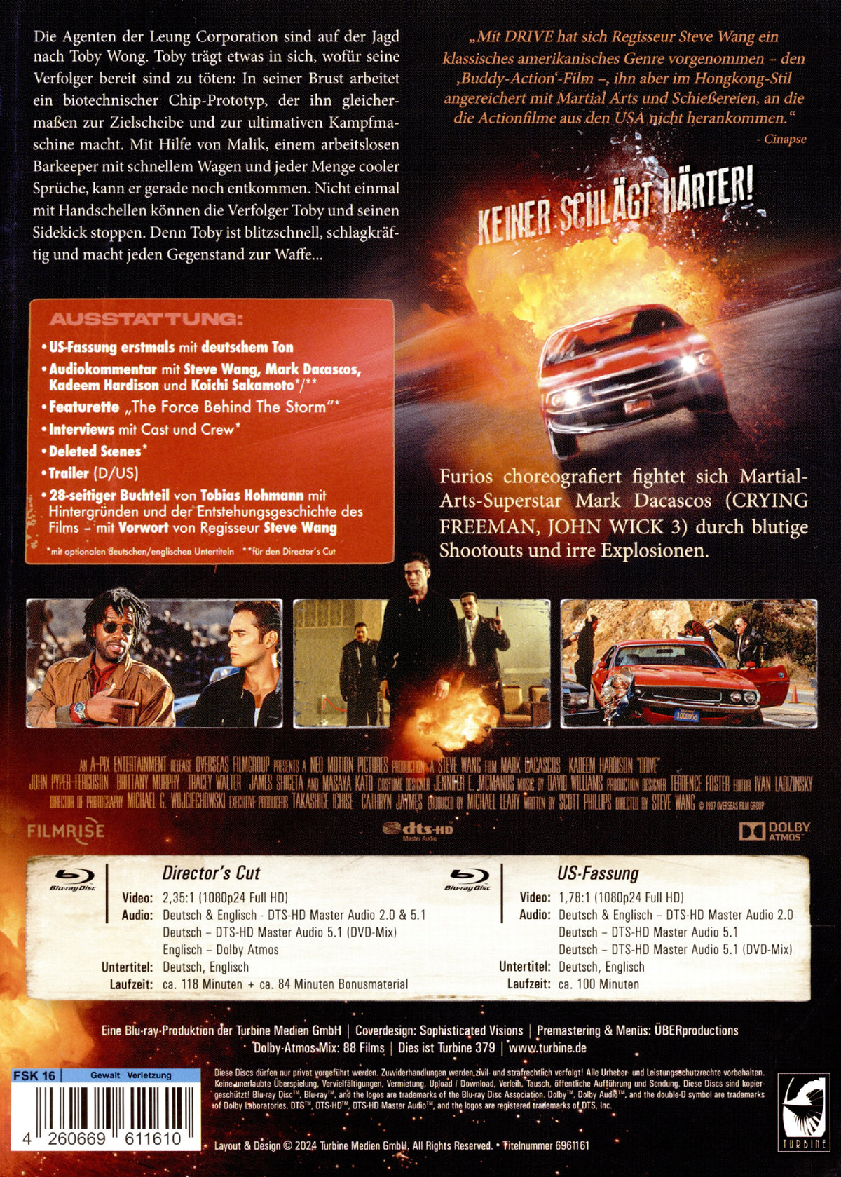 Drive - Uncut Mediabook Edition  (blu-ray) (A)
