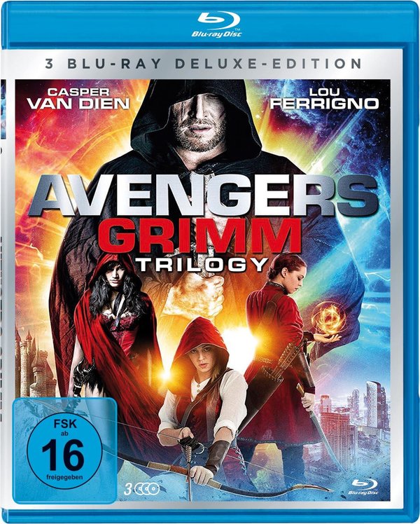 Avengers Grimm 1-3 Trilogy Deluxe-Collection  [3 BRs]  (Blu-ray Disc)