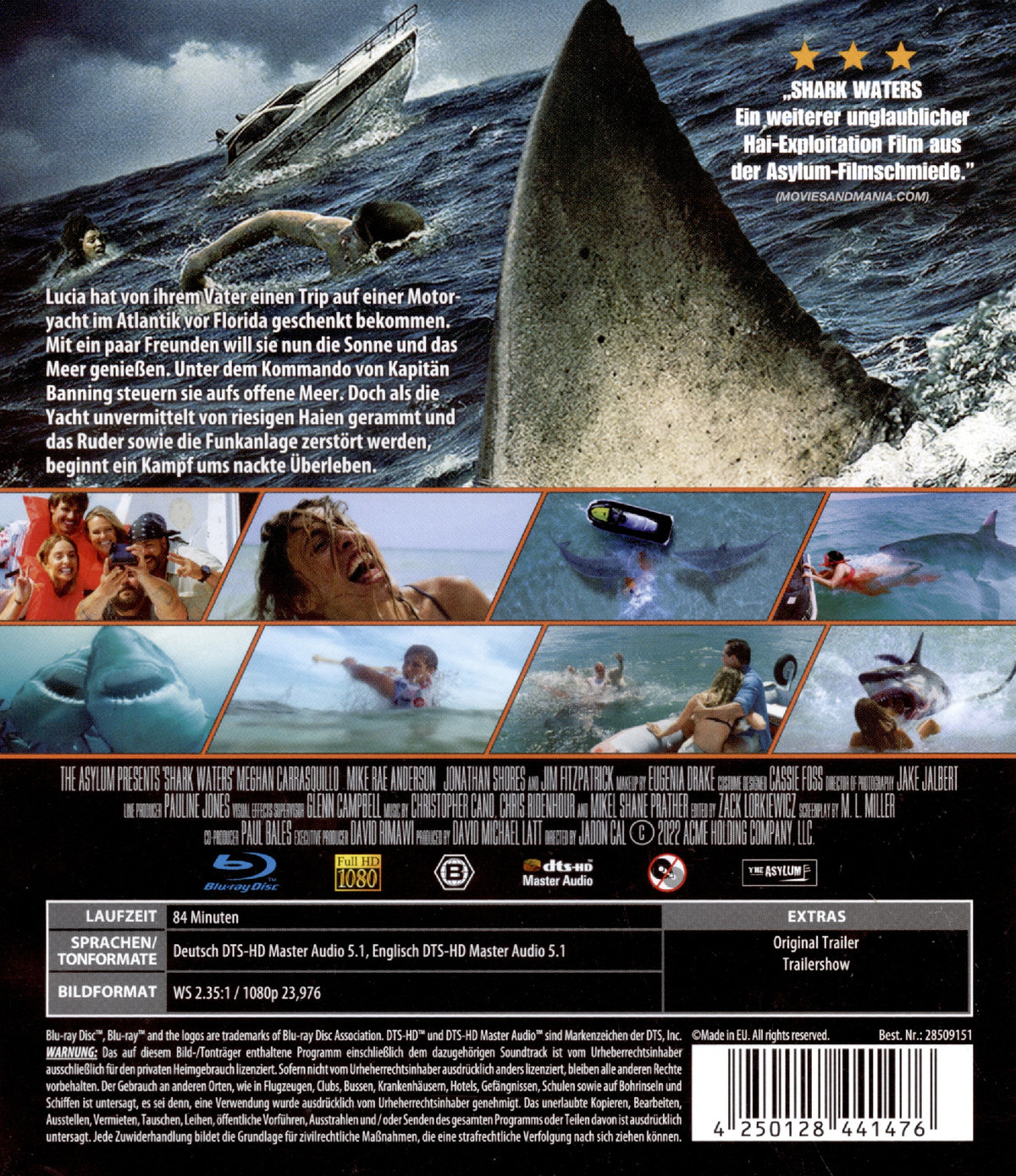 Shark Waters (blu-ray)