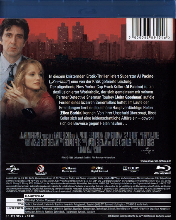 Sea of Love (blu-ray)