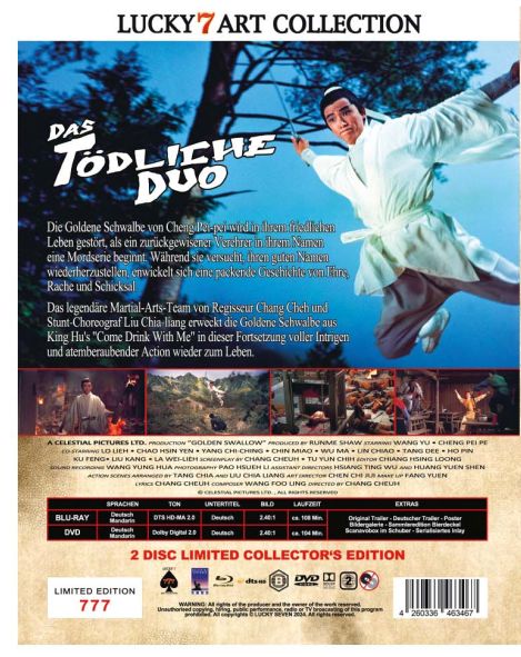 Das tödliche Duo - Uncut Edition  (DVD+blu-ray)