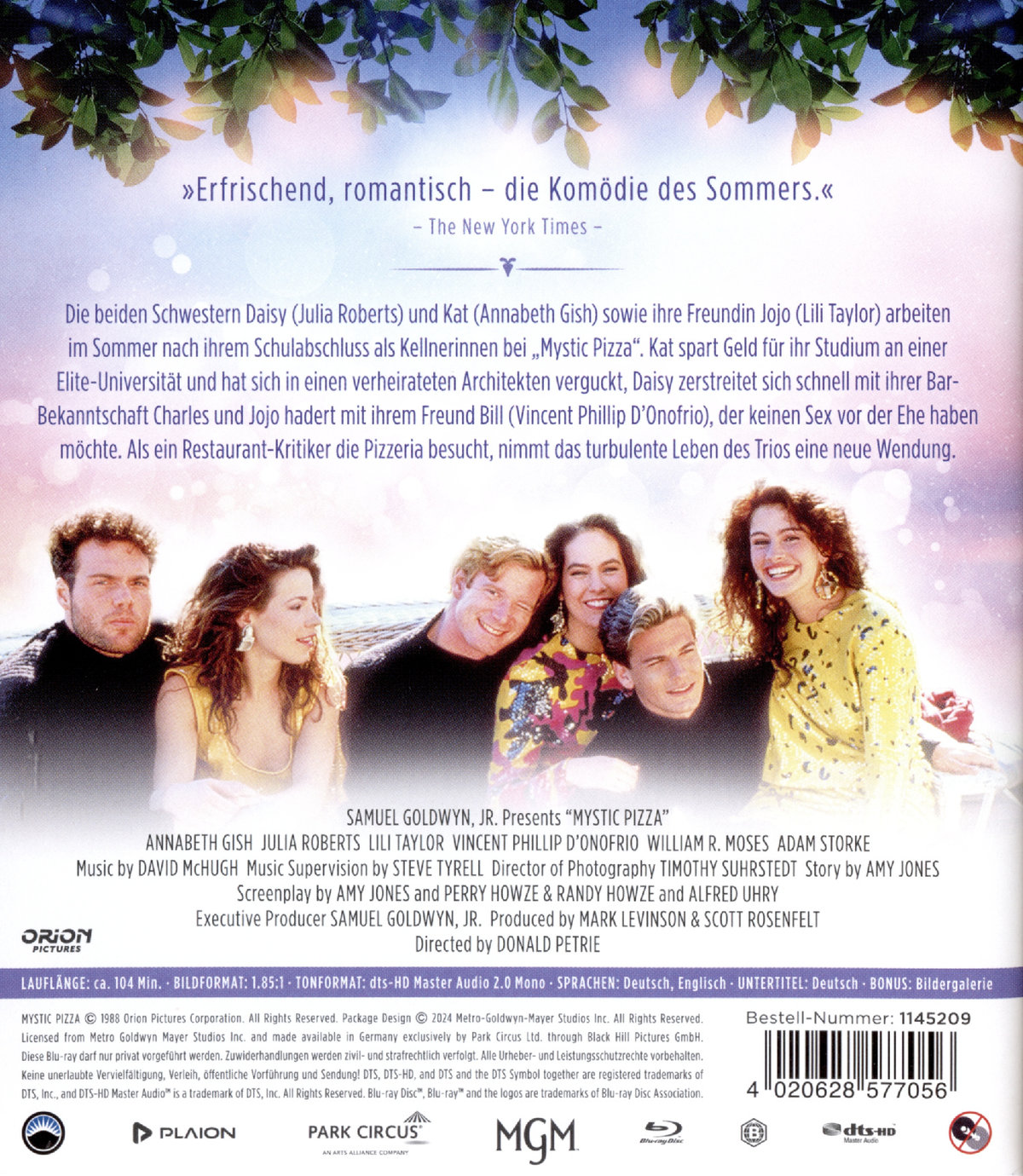 Mystic Pizza - Ein Stück vom Himmel  (Blu-ray Disc)