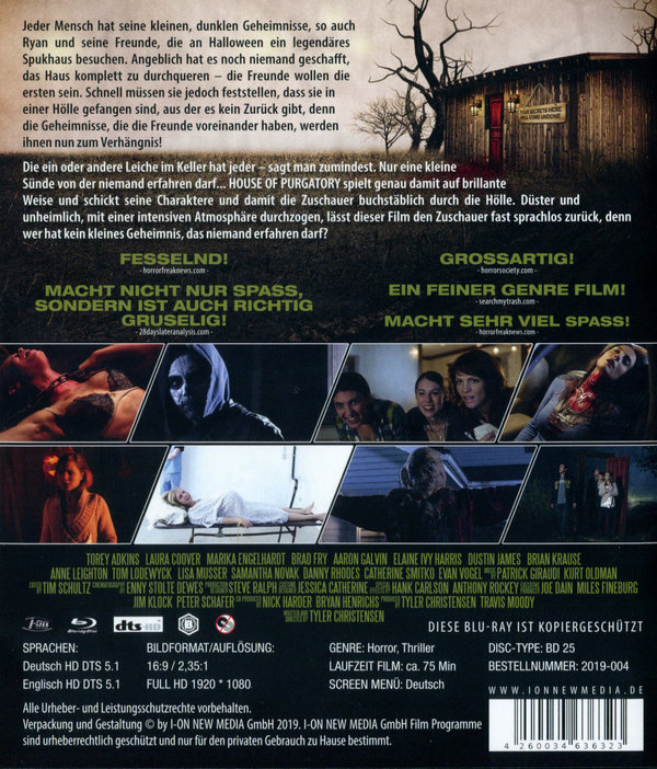 House of Purgatory (blu-ray)