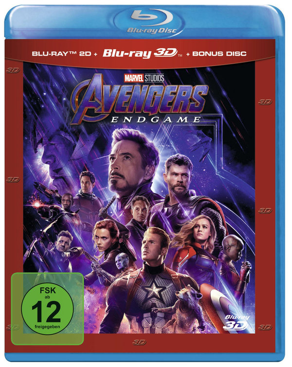 Avengers, The - Endgame 3D (3D blu-ray)