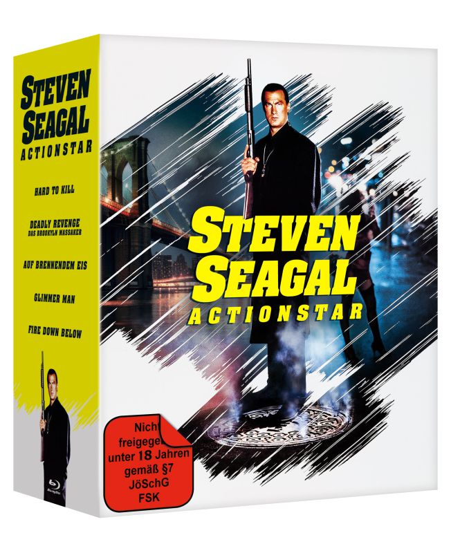 Steven Seagal: Actionstar  [5 BRs]  (Blu-ray Disc)