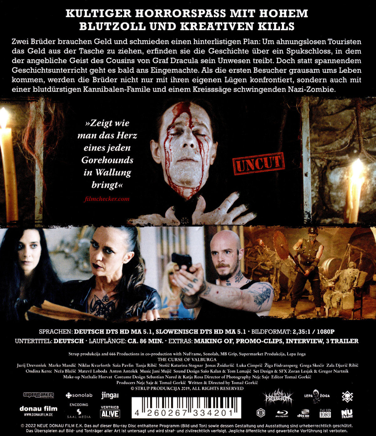 Curse of Dracula, The - Uncut Edition (blu-ray)