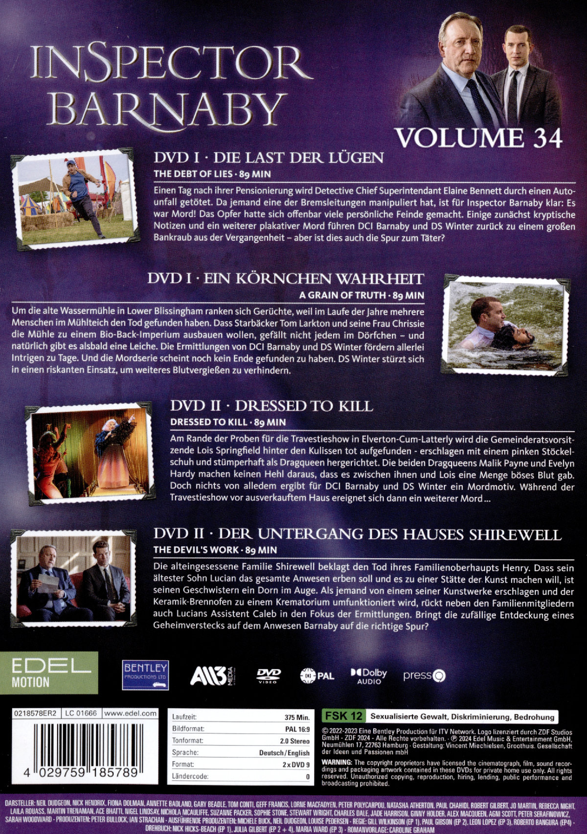 Inspector Barnaby Vol. 34  [2 DVDs]  (DVD)