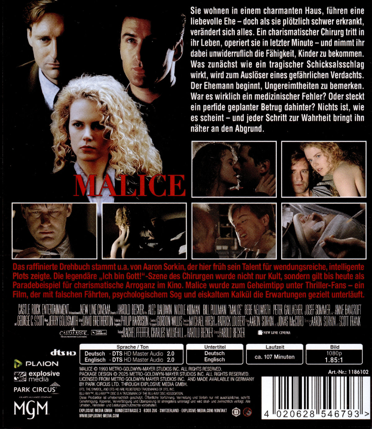 Malice - Eine Intrige  (Blu-ray Disc)