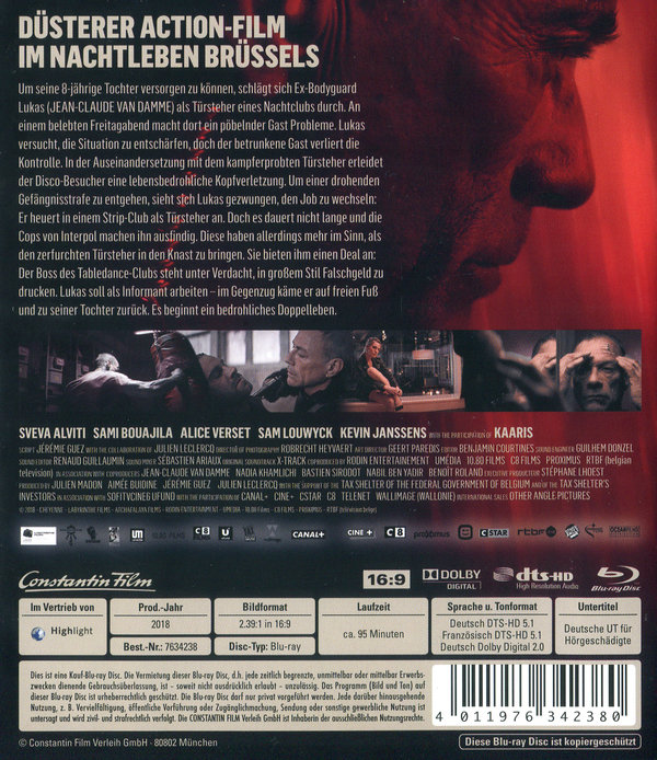 Bouncer, The (blu-ray)