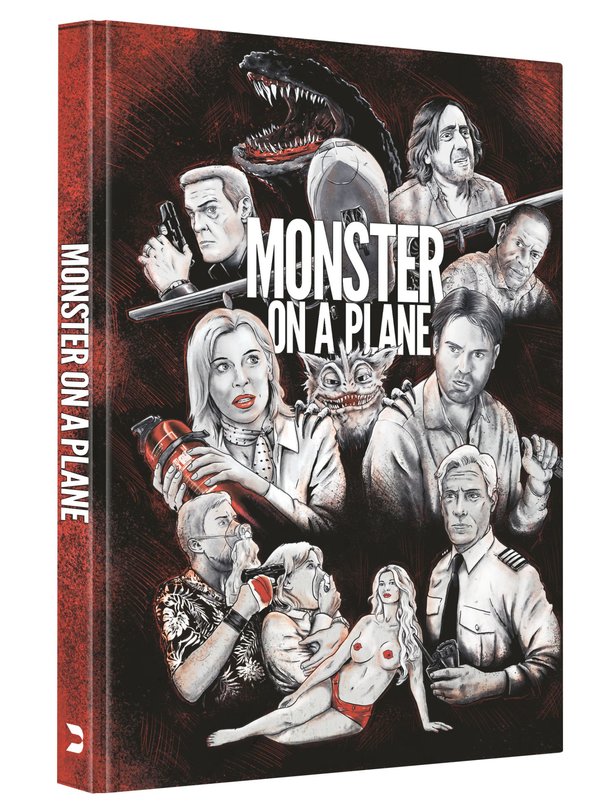 Monster on a Plane - Uncut Mediabook Edition  (DVD+blu-ray) (B)