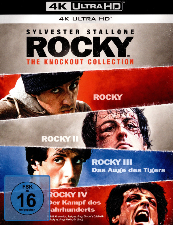 Rocky - The Knockout Collection (I-IV) (4K Ultra HD)