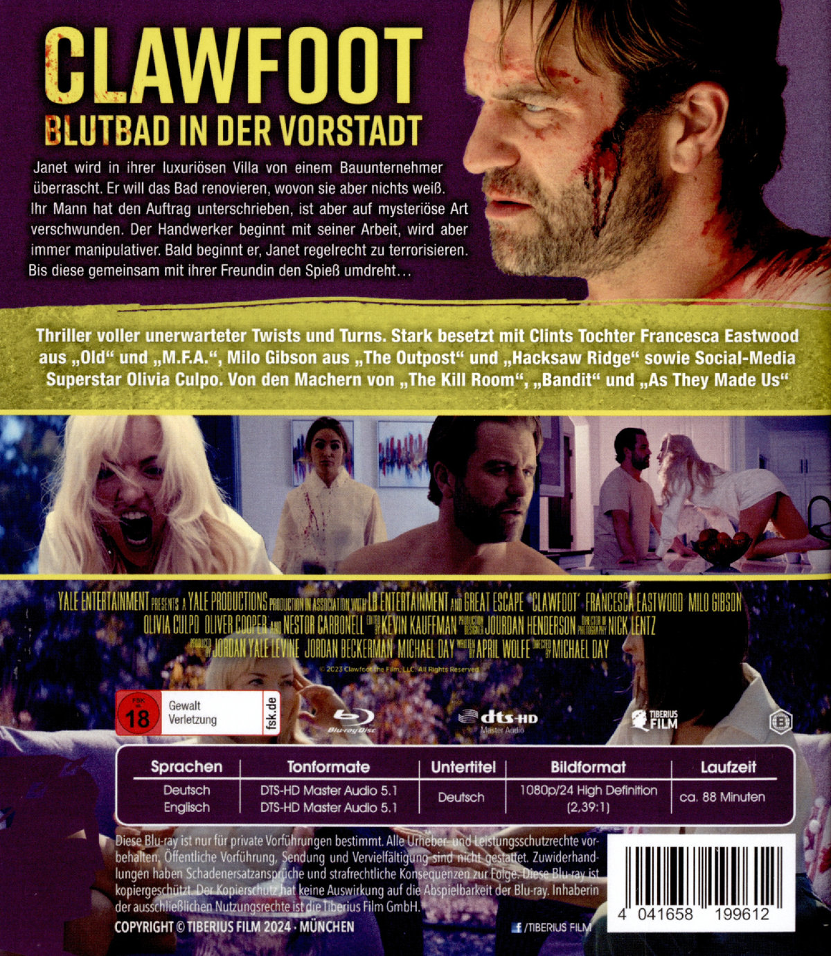 Clawfoot - Blutbad in der Vorstadt  (Blu-ray Disc)