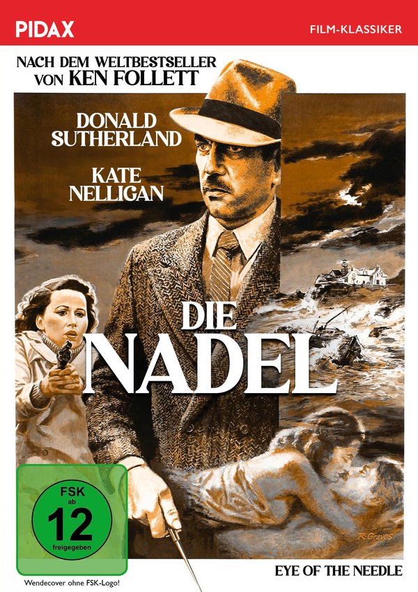 Die Nadel (Eye of the Needle) / Brillante Verfilmung des Weltbestsellers von Ken Follett (Pidax Film-Klassiker)  (DVD)