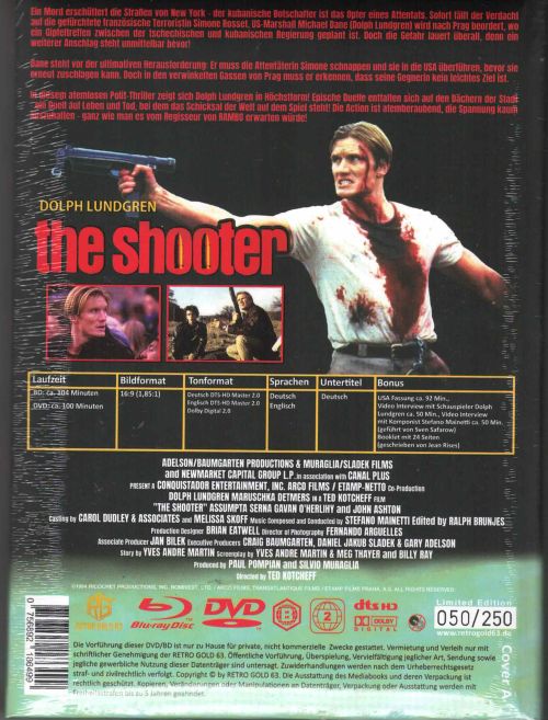 The Shooter - Uncut Mediabook Edition  (DVD+blu-ray) (A)