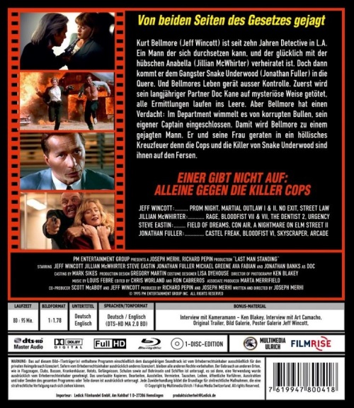 Last Man Standing - Uncut Edition  (blu-ray)